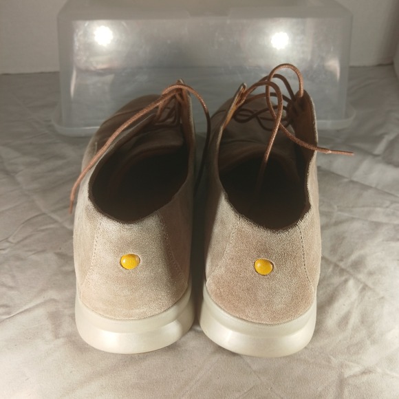 Samuel Hubbard Plain Toe Suede Oxford Shoes Mens US 9 EU 40 UK 7 Tan Comfort - Picture 7 of 11